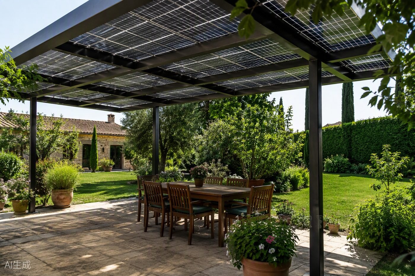 Pergolato Fotovoltaico a Lodi e provincia